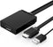 UGREEN HDMI with USB Power to DisplayPort Converter Cable Support Resolution up to 4K for HDTV, LCD Displays, etc - Safqqa