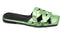 TGS womens Double Loop Slipper Flat Sandal