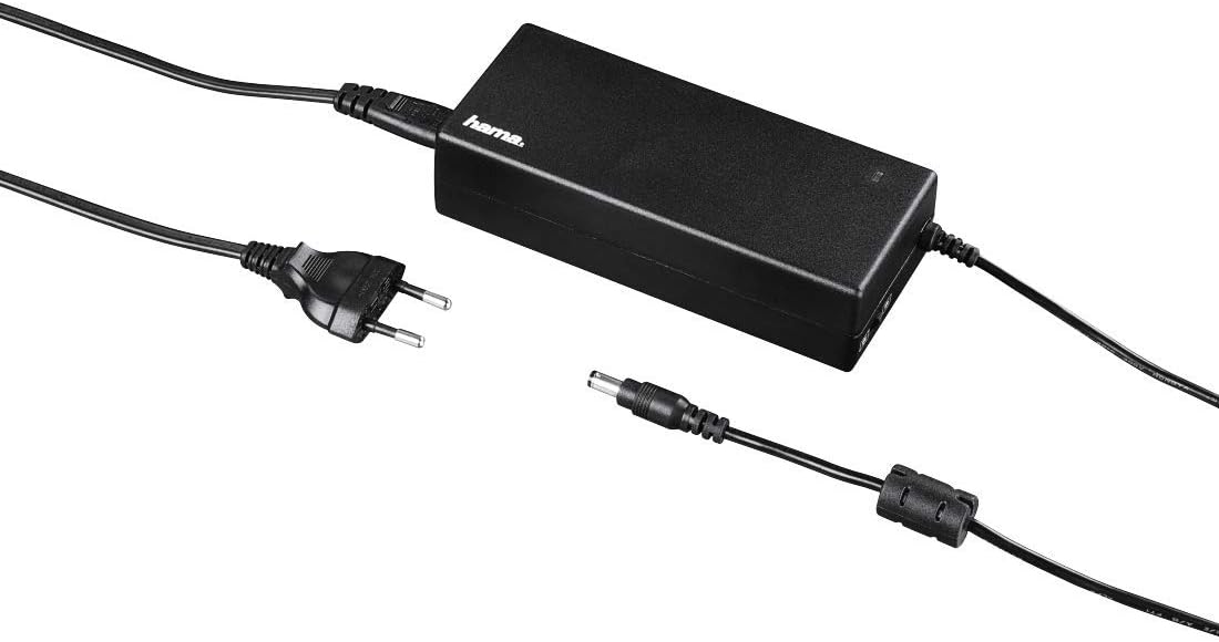 شاحن لابتوب هامـا 12192 بقدرة 90 واط بجهد 15–19 فولت متعدد للاستخدام