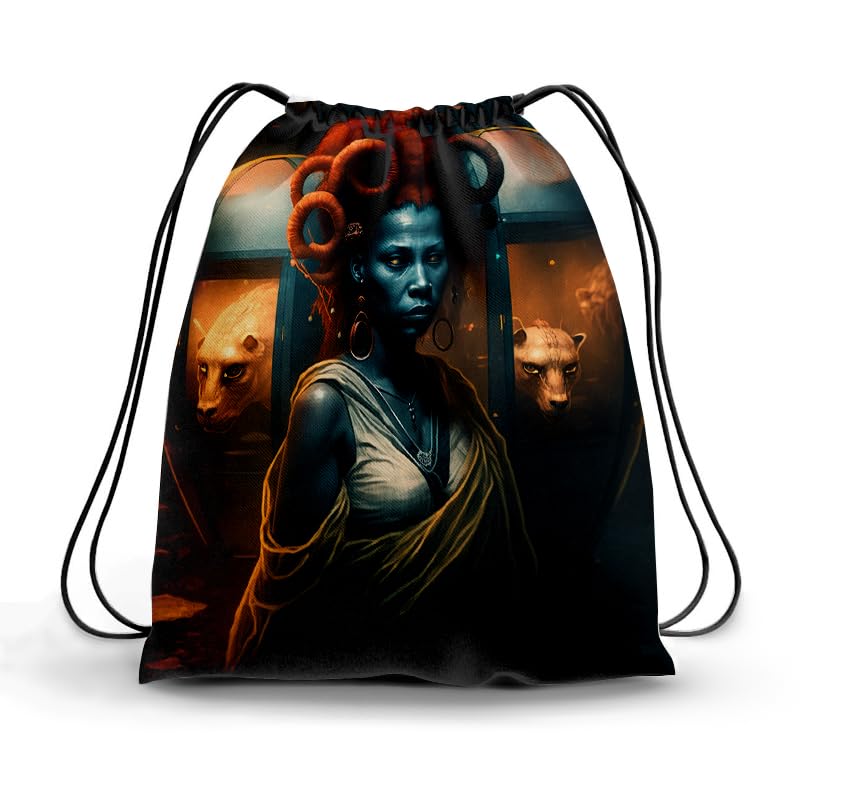 TAT DRAWSTRING BAG - 930, MultiColor, Large