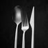 Karaca 316 Stainless Steel 84-Piece Cutlery Set, Silver Flatware Collection
