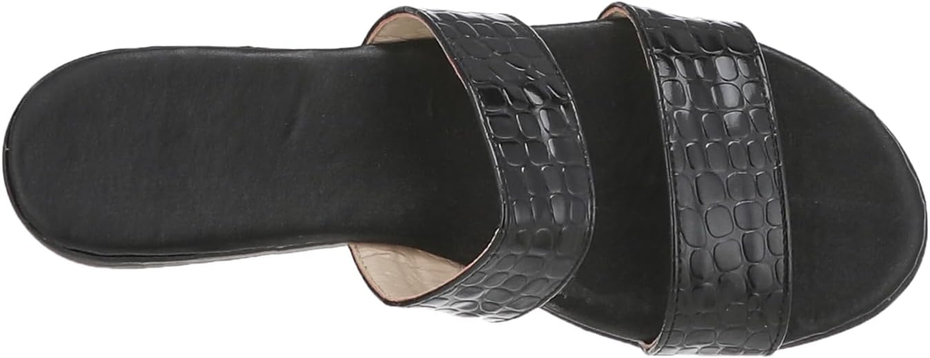 SWAY Flat Slide Slippers For Women, Stylish flat slide design for women.