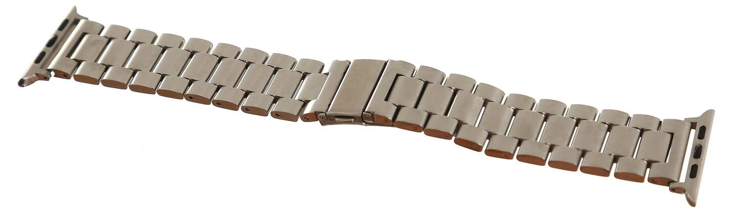 Great Case Metal Watch Band For iWatch 1,2,3,4 - Silver