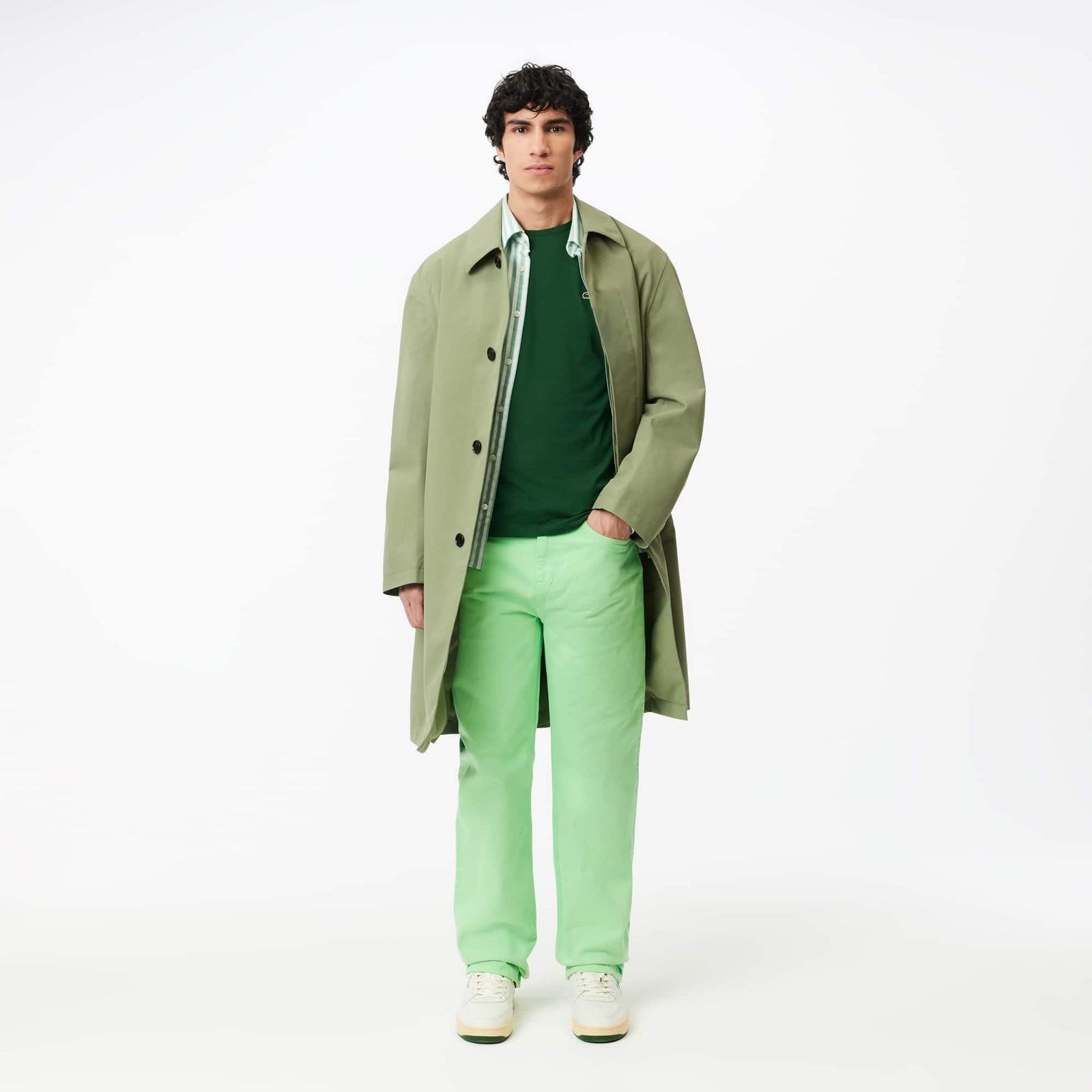 Lacoste Mens Classic TH6709 T-Shirts