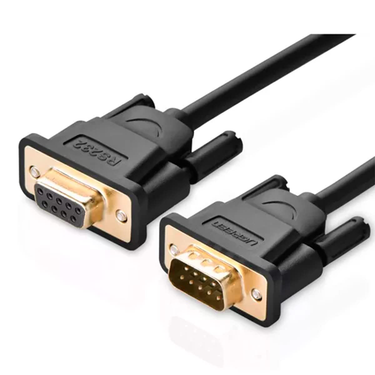 UGREEN 3m RS232 DB9 Serial Cable – Male to Female COM Port Adapter (Model 20147)
