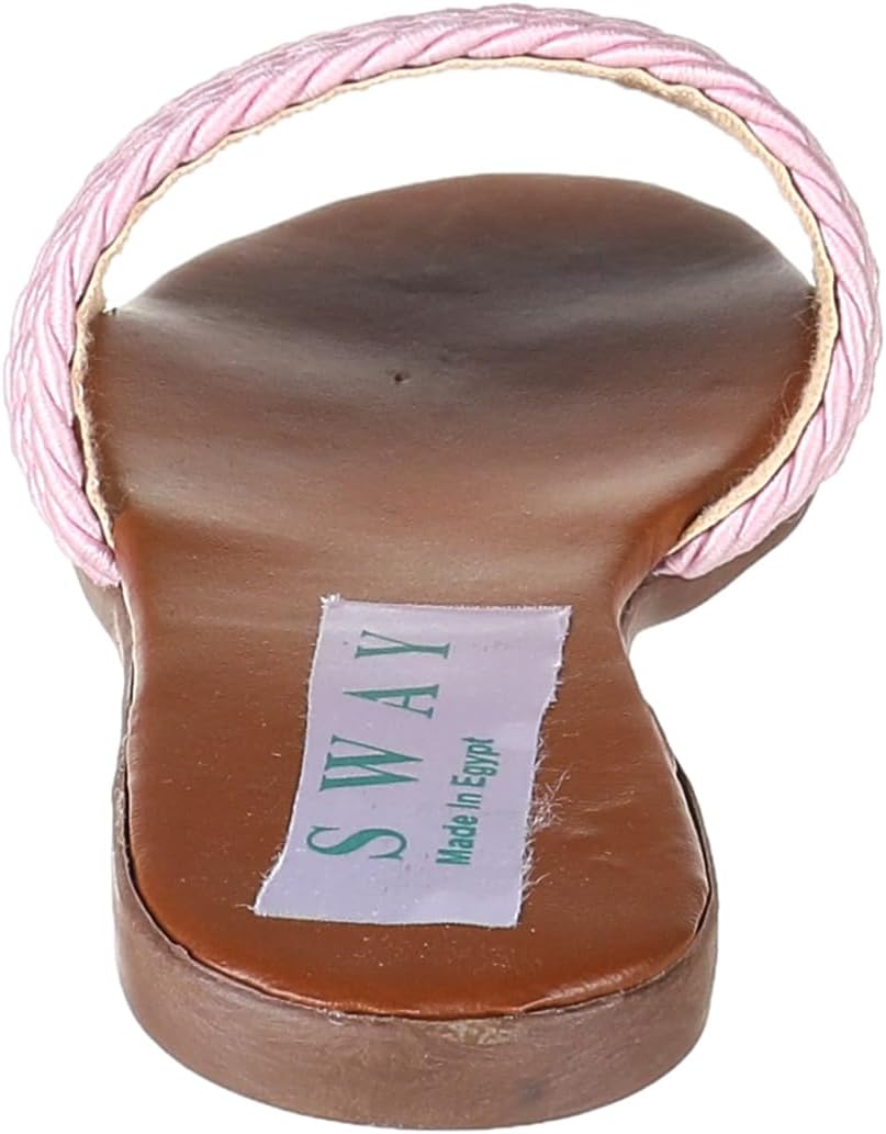 SWAY Flat  Slide Slipper For Women ,Open flat slide design for easy slip-on and removal.