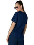 Splash Stars Print Round Neck Short Sleeves Blouse for Women - Safqqa Egypt