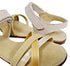 Summer slingback velcro closure flat sandals for girls - Safqqa Egypt