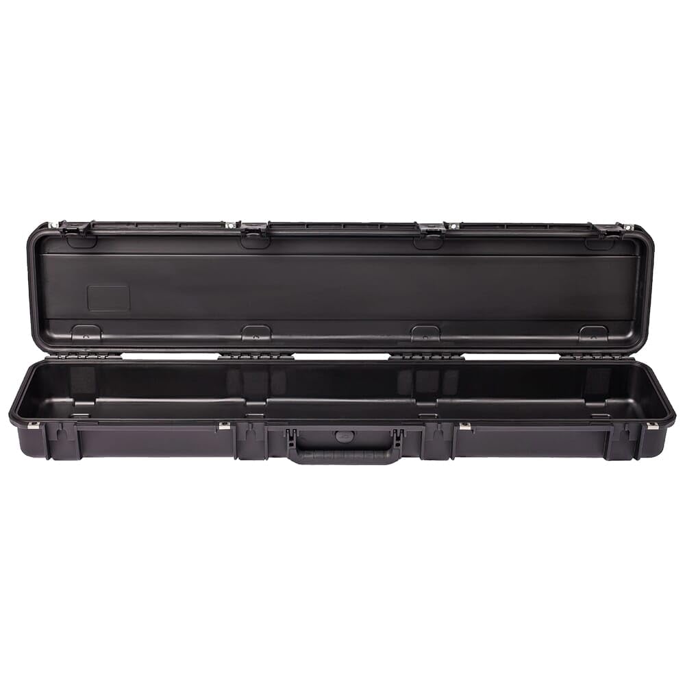 SKB iSeries Single Rifle Case with Layered Foam, Black, Durable Gun Case for Rifle Protection (3i-4909-5B-L)