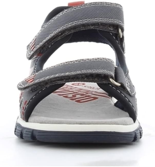 SPROX boys Letter Print Velcro Strap Open Toe Sandal for Boys Flat Sandal