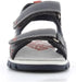 SPROX boys Letter Print Velcro Strap Open Toe Sandal for Boys Flat Sandal