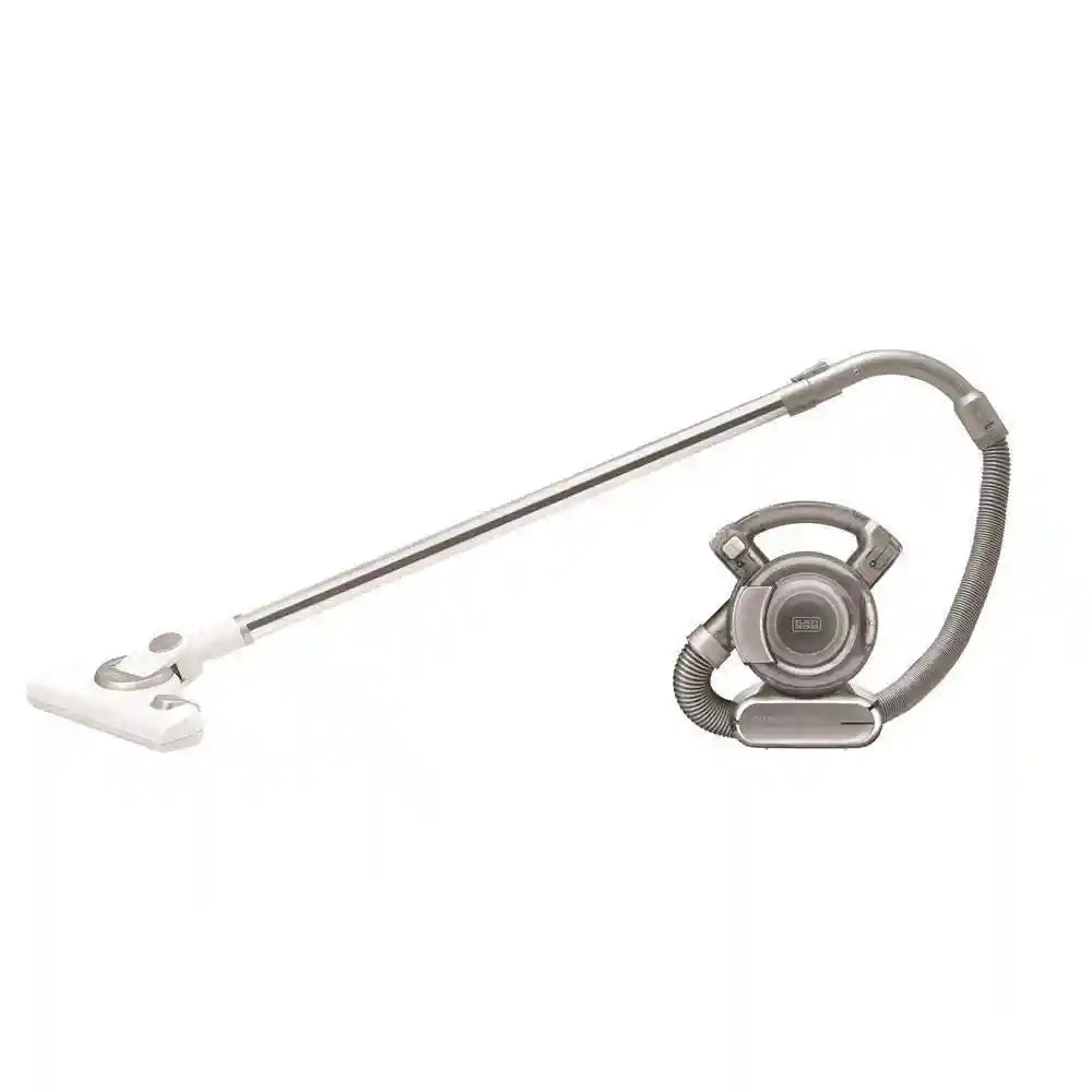 Black & Decker Hand Vacuum Cleaner with Floor Extension Kit, 18V Li-Ion, 25 W, Dark Titanium PD1820LF-GB