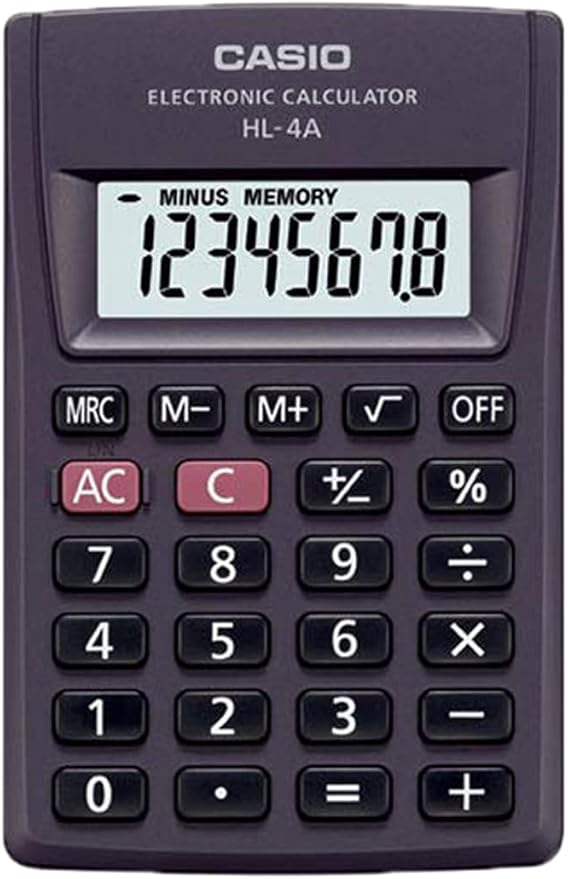 Casio Practical Calculator [HL-4A] - Safqqa Egypt