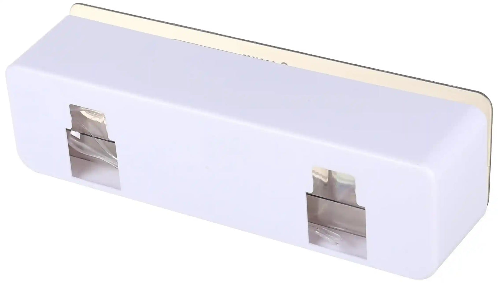 حاويات تخزين توابل بلاستيكية معلقة على الحائط – مجموعة 2 قطعة مع 4 ملاعق