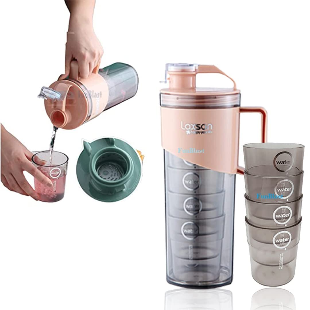 Hot & Cold Beverage Set – 4 Cups with Sealed Lid – Safqqa Egypt