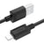 Hoco X73 - Charging And Data Transmittion Cable (2.4A -1M), USB-A To Lightning Plug, Compatible With Apple iPhone iPad Airpods - Black