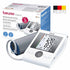 Beurer BM28 Upper Arm Blood Pressure Monitor with Patented Resting Indicator for Accuracy, Cuff Position Assistance and Colour-Coded Risk Indicator