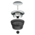 WMF Basic 1.5L Water Decanter – Elegant Glass & Cromargan Stainless Steel with Close-Up Stopper