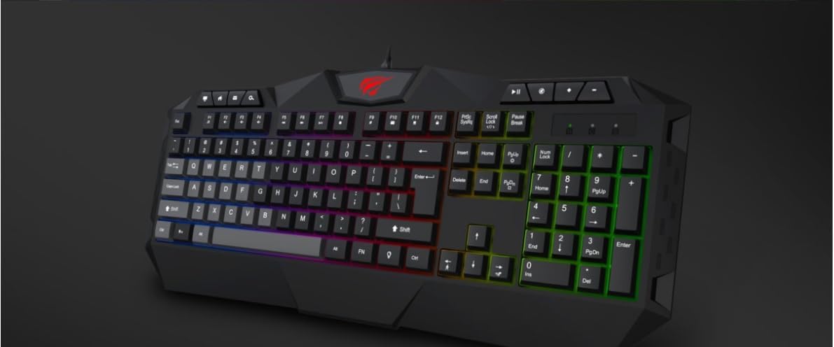 Havit Multi Function Backlit gaming keyboard - DAMAGE BOX