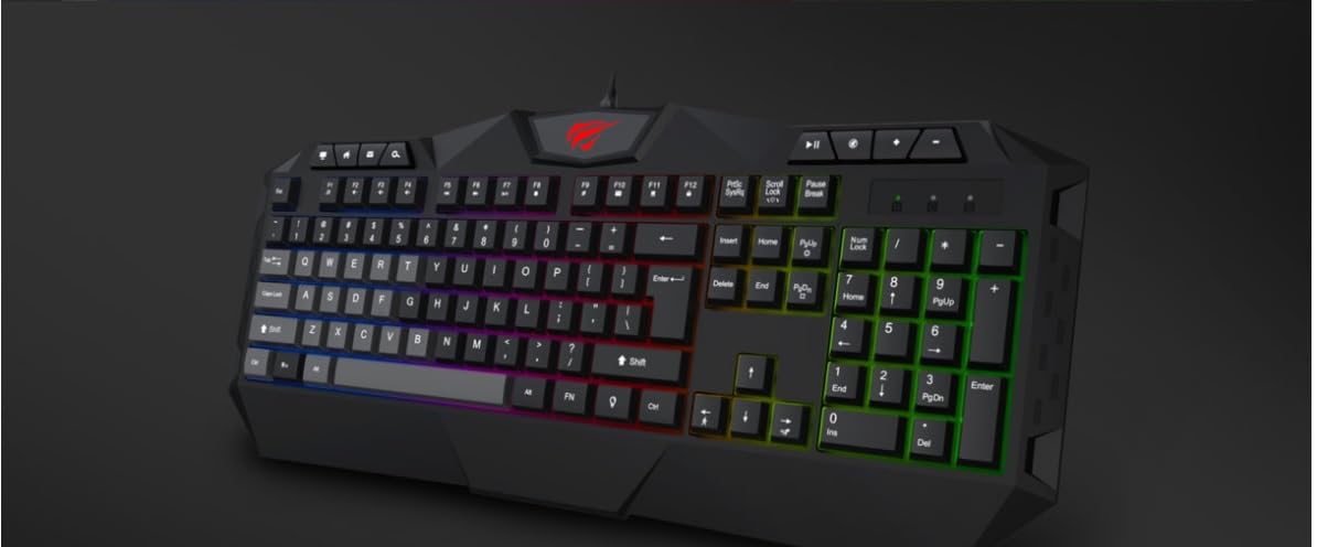 Havit Multi Function Backlit gaming keyboard - DAMAGE BOX
