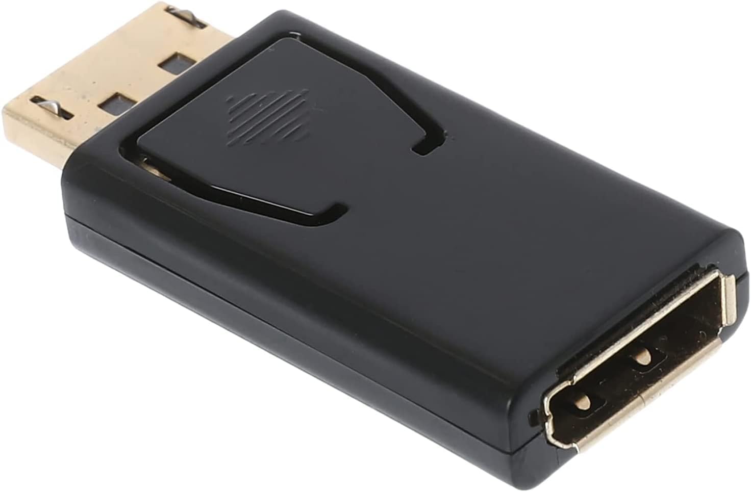 Keendex kx1757 display port (dp) male to display port female (dp) adapter - black