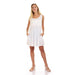 Kady Women Self Patterned Sleeveless Round Sleepshirt-Nightdresses & Nightshirts - Safqqa Egypt