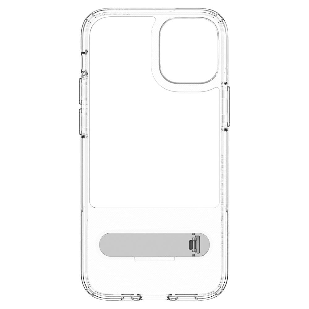 غطاء حماية Spigen Slim Armor Essential S مصمم لهاتف iPhone 12 Mini (5.4 بوصة) - شفاف كريستالي