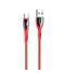 Hoco u89 - charging data cable type-c - for samsung huawei oppo xiaomi - red