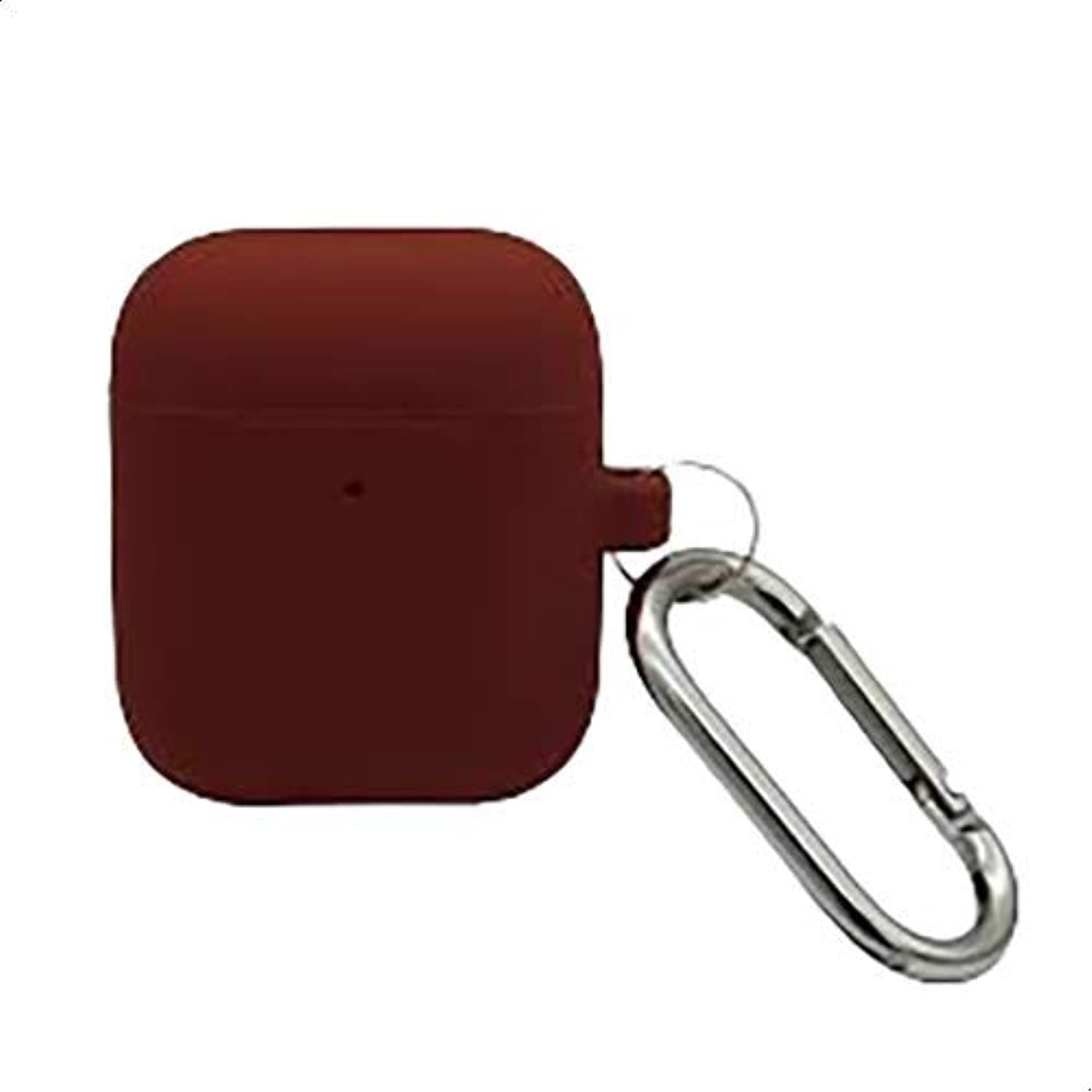 غطاء سيلكون AirPods من KEENDEX KX2328 مع حلقة حمل - 