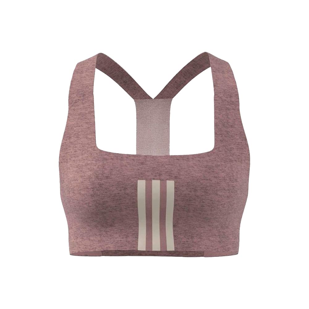Adidas PWI Wonder Mauve Training Workout Bra – Medium Support for Women