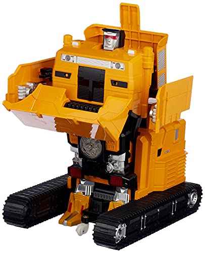 MZ Transforming Loader into Robot with Remote Control for Boys, Yellow-small - Safqqa Egypt
