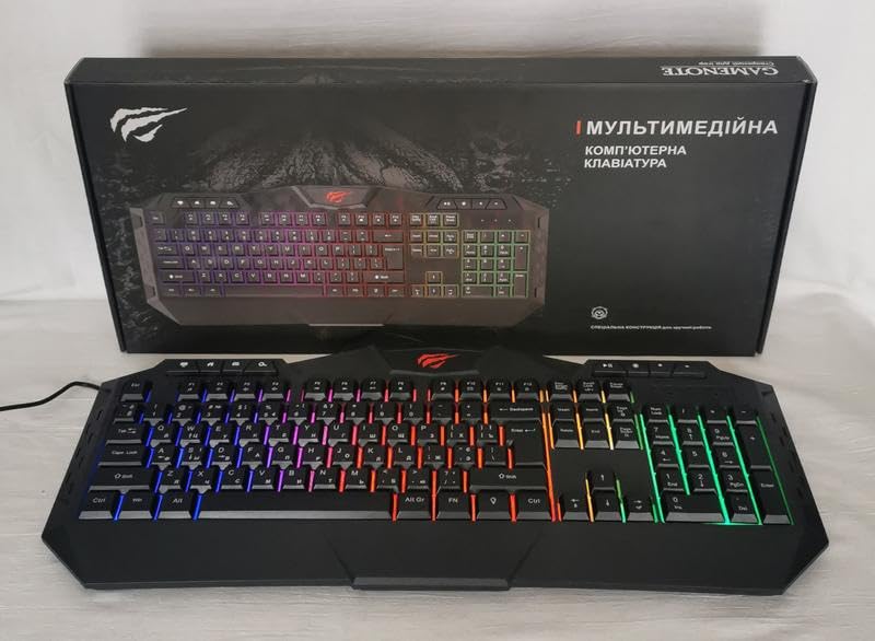 Havit Multi Function Backlit gaming keyboard - DAMAGE BOX