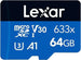 Lexar Micro SD Card 64GB (LSDMI64GBBCN633N) Black Blue - Safqqa