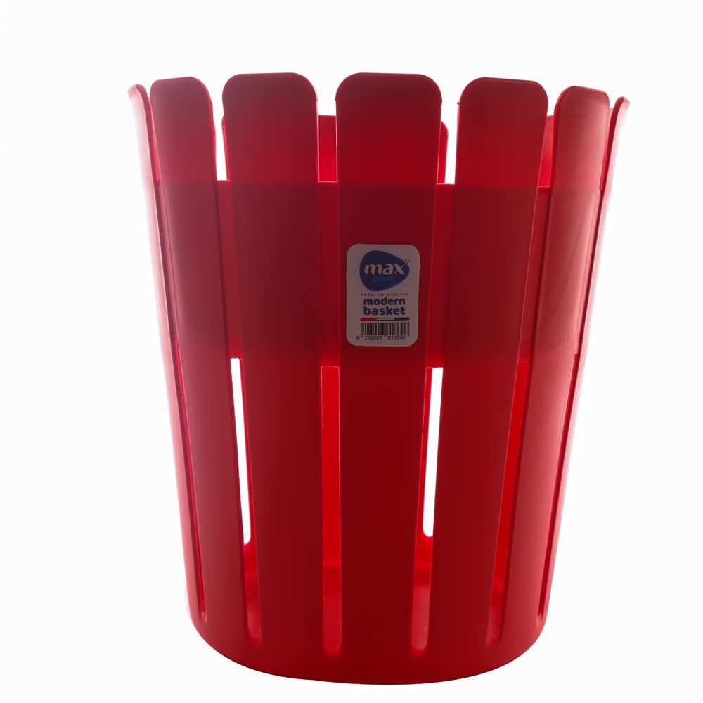 Max Plast Plastic Wastebasket for Home and Office Use