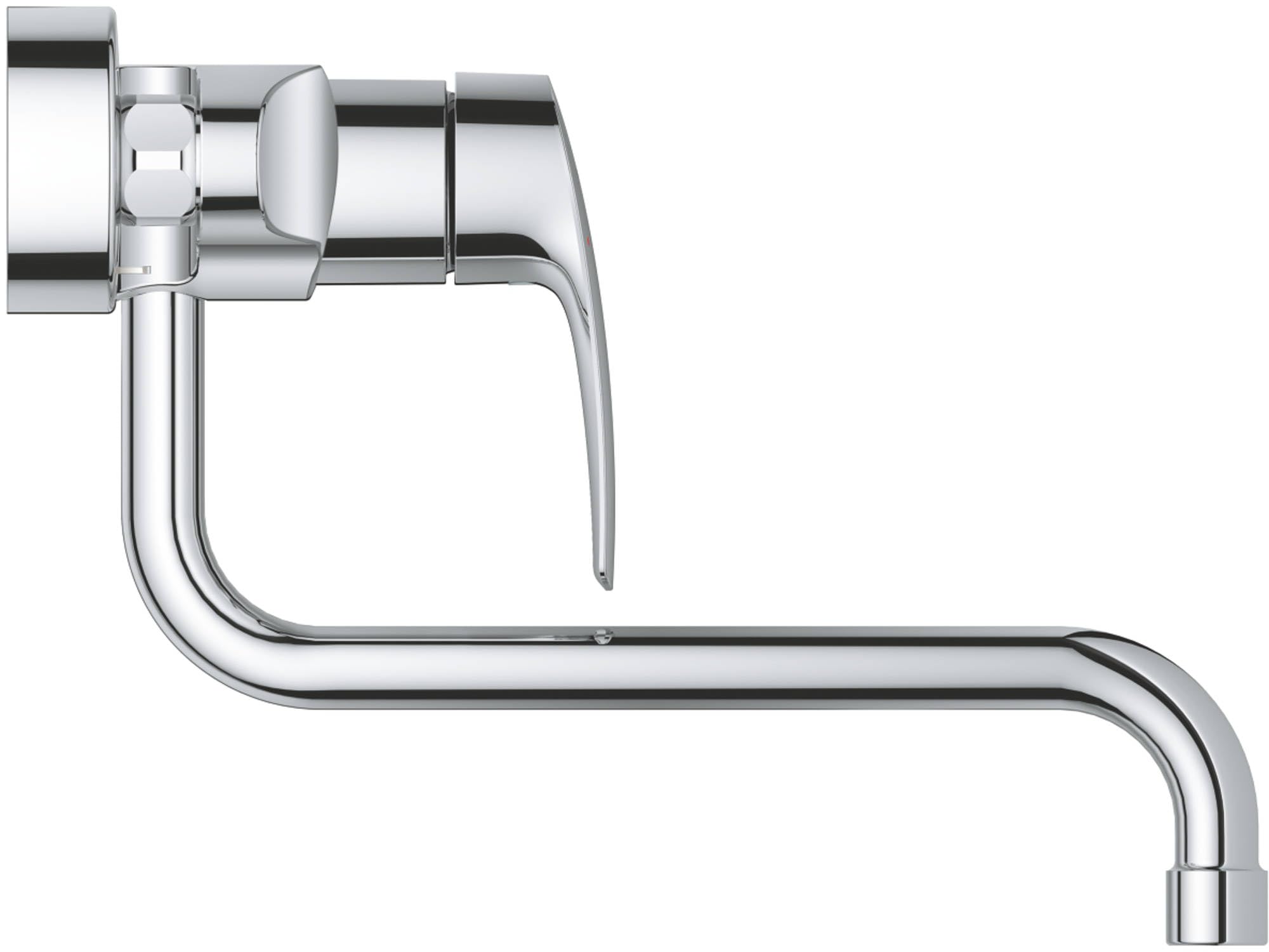 GROHE Single-Lever Sink Mixer 1/2", Chrome Kitchen Faucet 32224003 – Safqqa Egypt