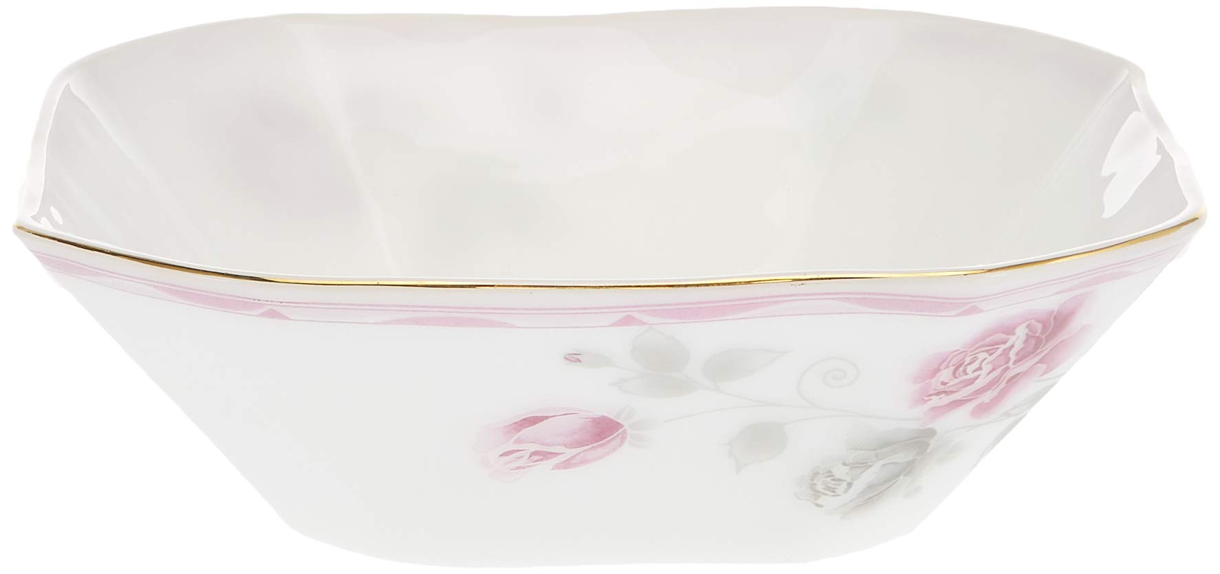 طقم عشاء مربع من فلامينجو – أوبال وير (ناقص قطعة)