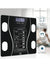 Digital Personal Scale, Smart Body Weight Scale with Bluetooth and App, USB Rechargeable Body Composition Monitor (Black) Provides fast and even heating for optimal performance.