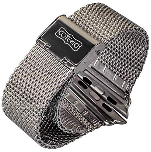 Generic For Apple Watch 42mm - Replacement Stainless Steel Watch Band - Silver