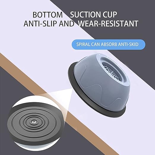 4 قطع من وسادات مطاطية للغسالة | حصيرة غسالة عالمية مضادة للاهتزاز [ممتصة للصدمات] مضادة للانزلاق بخاصية الغاء الضوضاء للغسالة والمجفف وغسالة الصحون )