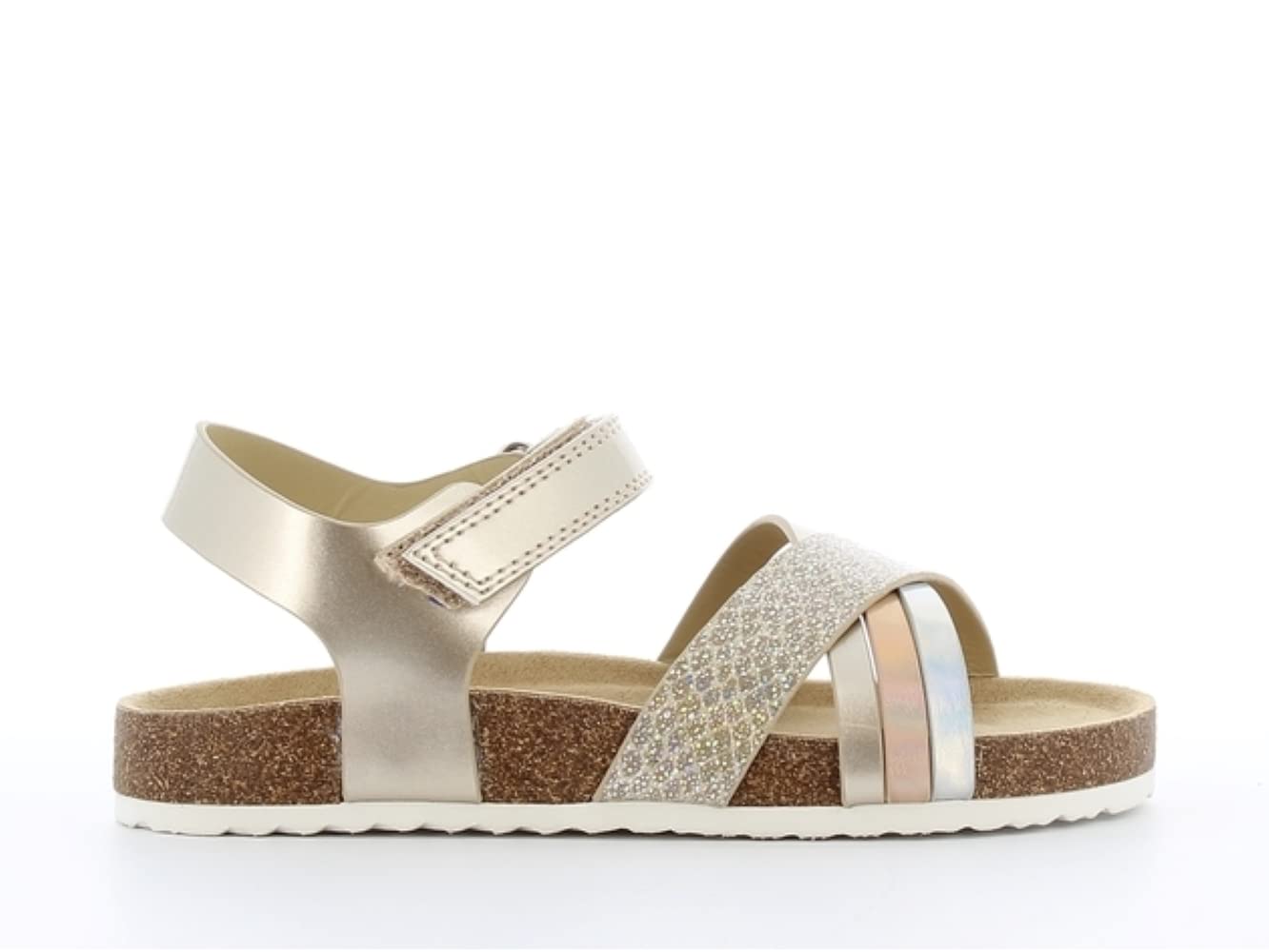 SPROX girls Velcro Strap Open Toe Sandal for Girls Flat Sandal