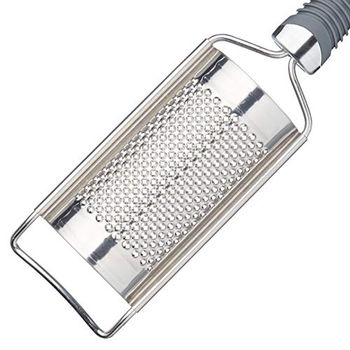 KitchenCraft Professional Cheese/Nutmeg Grater with Soft-Grip Handle, 25.5 cm (10