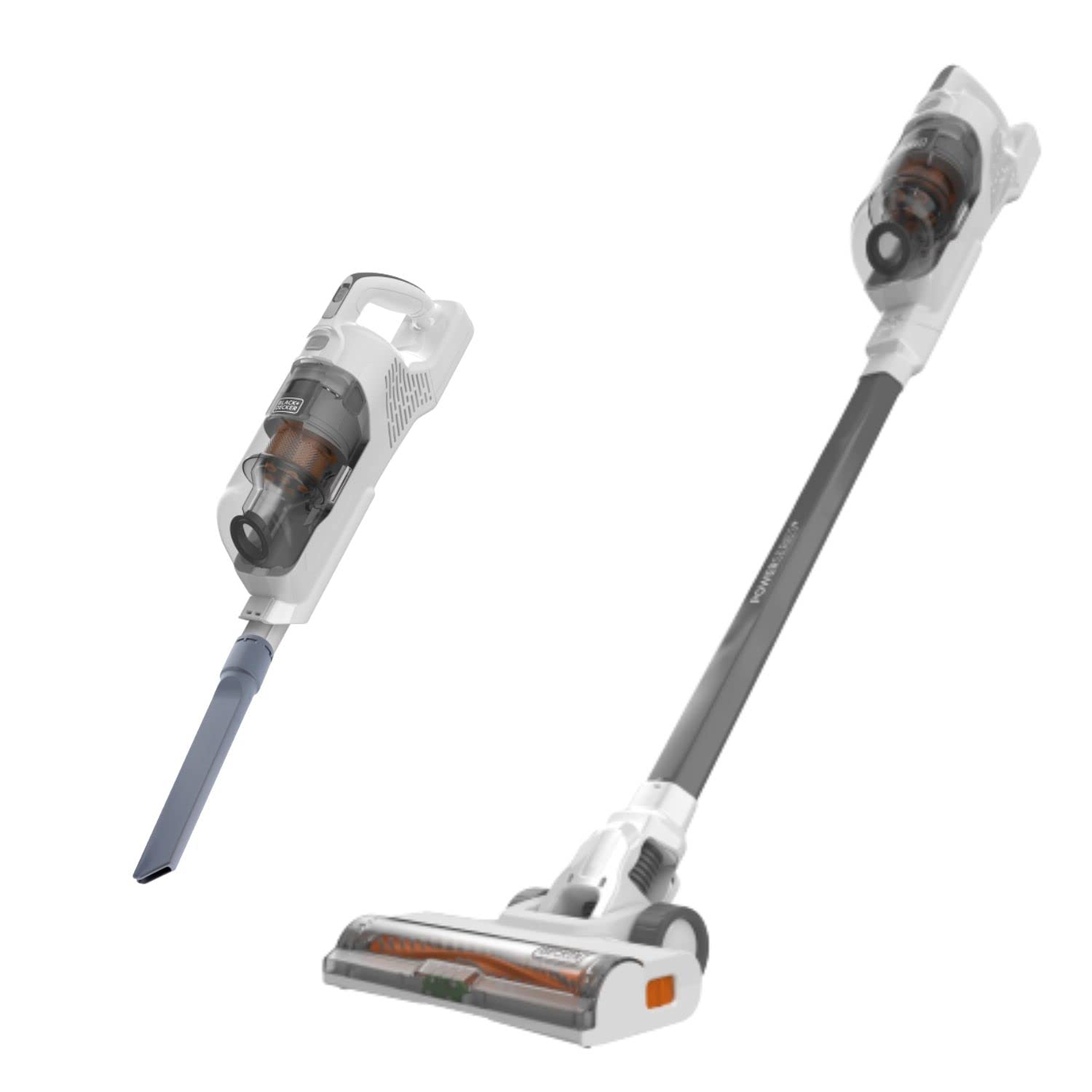 Black & Decker Powerseries+ Cordless Stick Vacuum Cleaner – 18V, 33-Minute Runtime, 2-Speed, Beater Bar