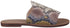 U By Misura Snake Embossed Faux Leather Round-Toe Slide Slippers for Women - Multi Color