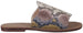 U By Misura Snake Embossed Faux Leather Round-Toe Slide Slippers for Women - Multi Color - Safqqa Egypt