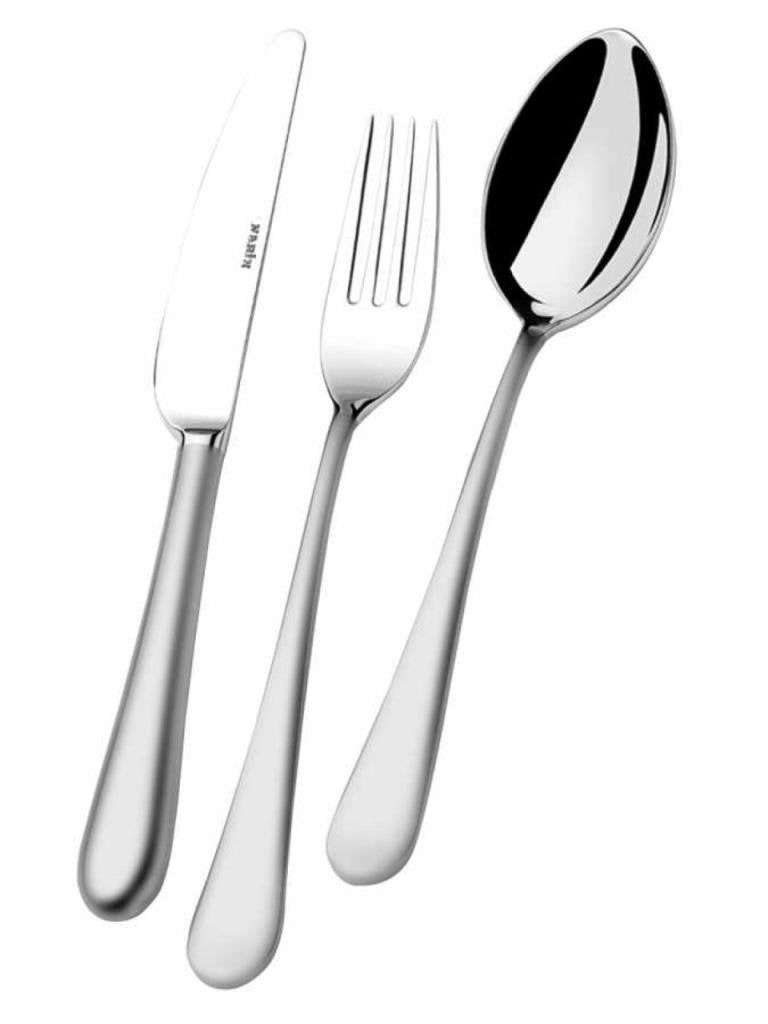 طقم أدوات مائدة مكون من 89 قطعة مصنوع من ستانلس ستيل عالي الجودةيحتوي الطقم على شوك وملاعق وسكاكين
