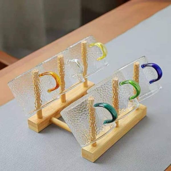 طقم أكواب قهوة حرارية بألوان متنوعة يتميز بتصميم أنيق ووظيفي مثالي للاستمتاع بالمشروبات الساخنة أو الباردة