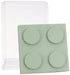 Omada BRICKSTORE Container Sage Green 10x10x15.5 cm, 1L Capacity