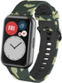 Generic Camouflaged Silicone Strap for Huawei Watch Fit