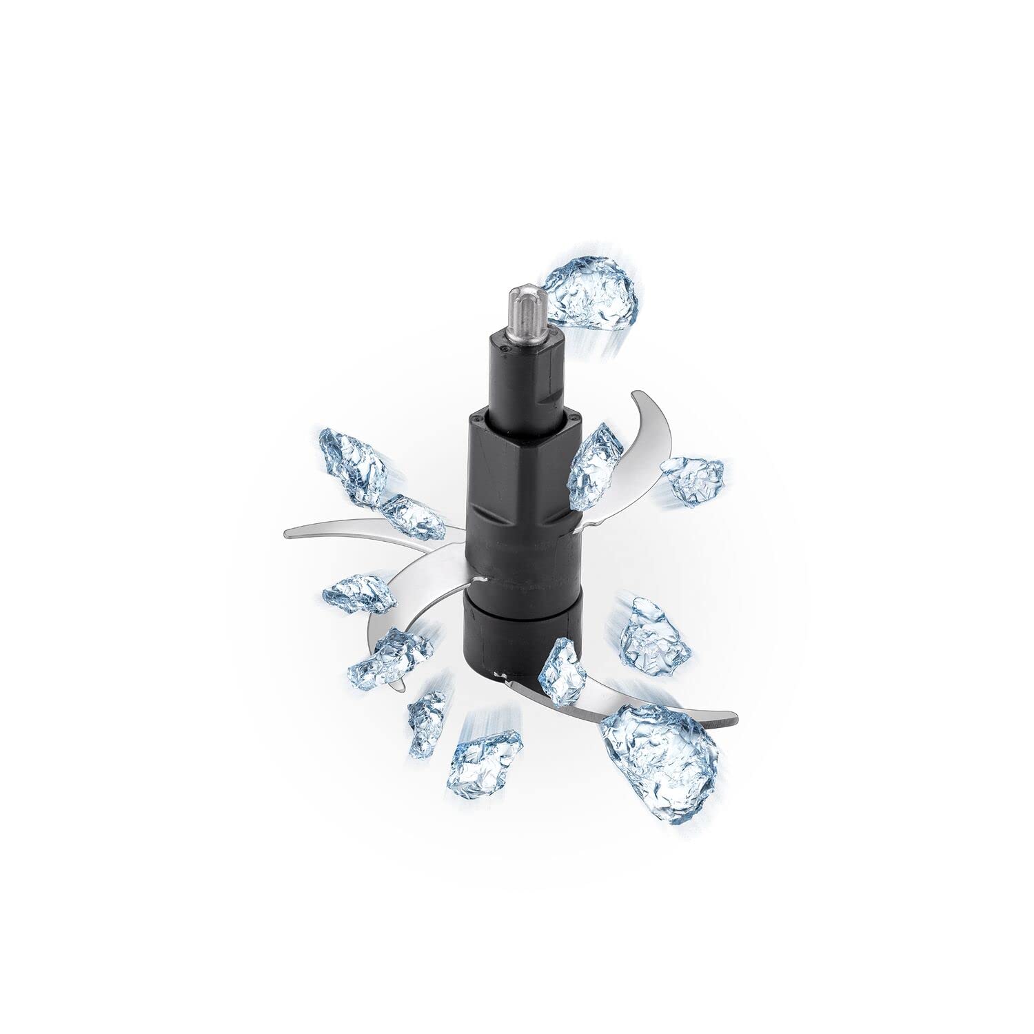 BLACK+DECKER Multi-Function Glass Chopper & Mincer, 400W, XXL 1.2L Bowl, 4-Blade System, Pulse Speed for Precision, Ice Crushing, Compact Sleek Black Design, Easy to Clean, Black - GC400-B5