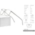 Fonex Pure Titanium Glasses Frame for Men,Square Full Rim Myopia Optical Eyeglasses